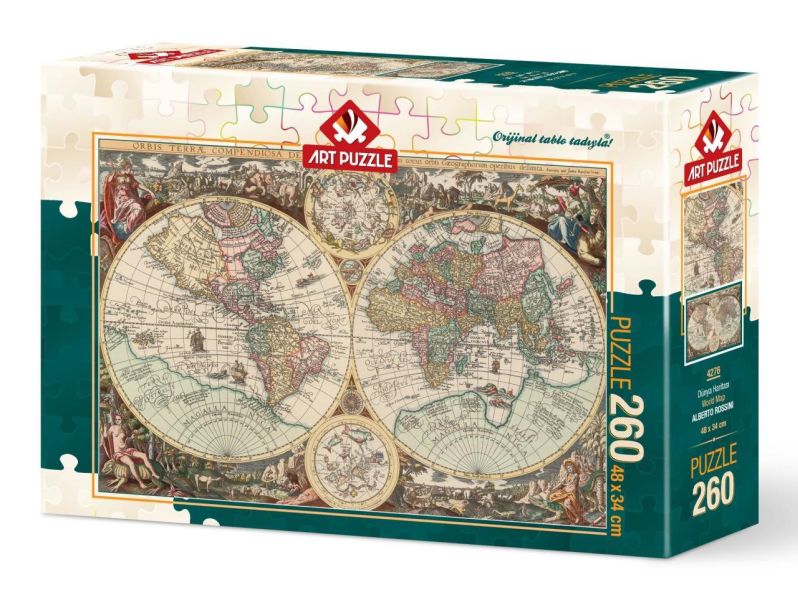 Dünya Haritası 4276 (260 Parça)