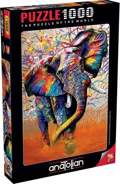 Anatolian Afrika Renkleri 1000 Parça Puzzle (1054)
