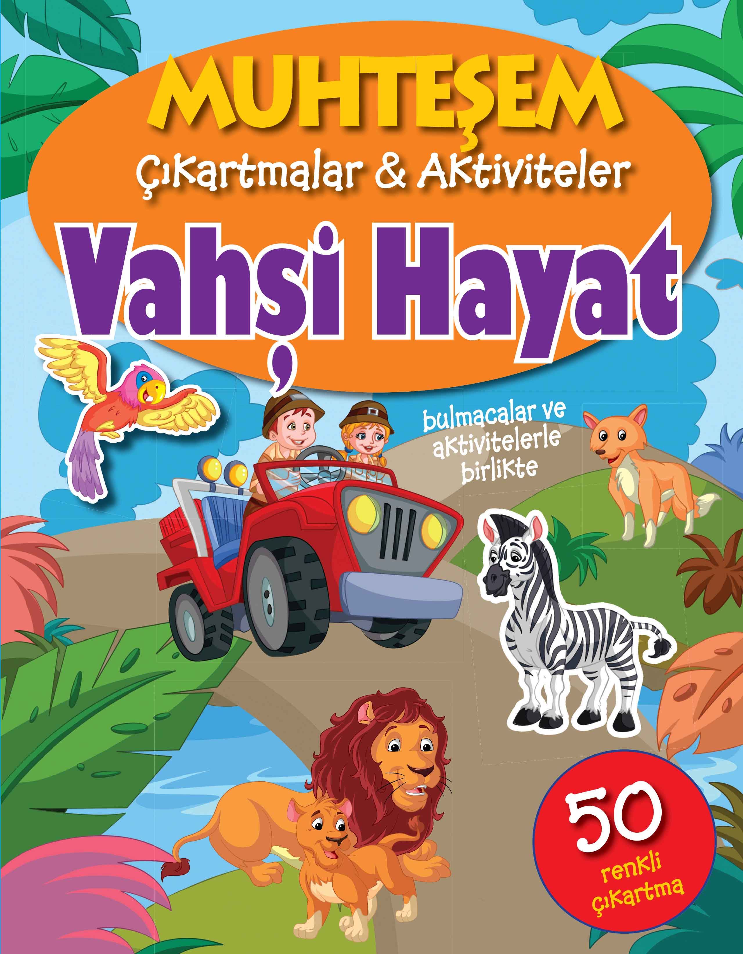 Muhteşem Çıkartmalar ve Aktiviteler - Vahşi Hayat