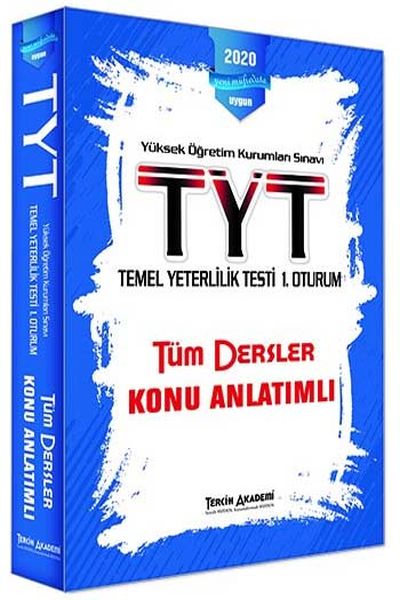 Tercih Akademi Yayınları TYT Tüm Dersler Konu Anlatımlı (Yeni)