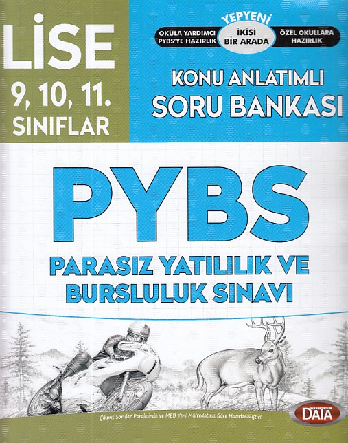 Data Lise 9, 10, 11. Sınıflar PYBS Konu Anlatımlı Soru Bankası