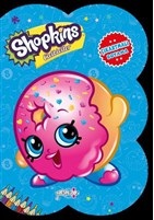 Shopkins Cicibiciler - Mavi Çıkartmalı Boyama
