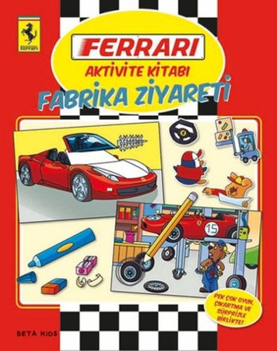 Ferrari Aktivite Kitabı - Fabrika Ziyareti
