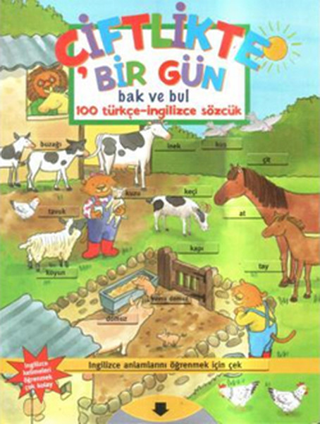 Çiftlikte Bir gün Bak ve Bul (Ciltli)
