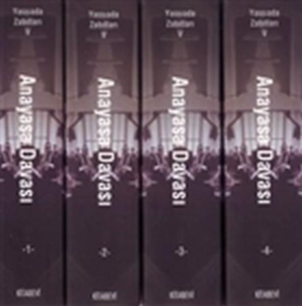 Yassıada Zabıtları 5 Anayasa Davası (4 Kitap Takım)