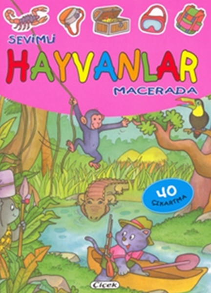 Sevimli Hayvanlar Macerada - 40 Çıkartma